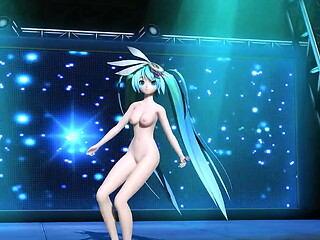 Hatsune Miku Spica Project diva Nude Mod Full Nude