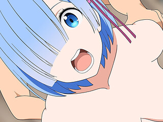 Re Zero Rem Subaru Fucks Doggystyle Hentai