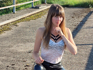 Christinax_Official Teaser deepthroat compilation deepthroat and facial cumshot outdoors