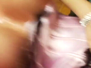 Insatiable blonde tits in a threesome sex