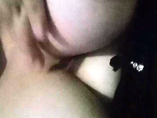 I suck my tits myself