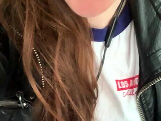 Amateur striptease and Solo masturbation