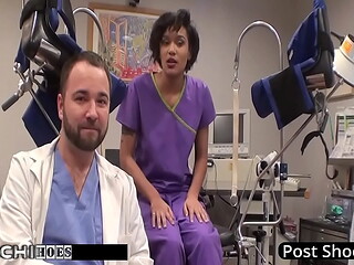 Patient Gets Hitachi Orgasm From Nurse - Jackie Banes