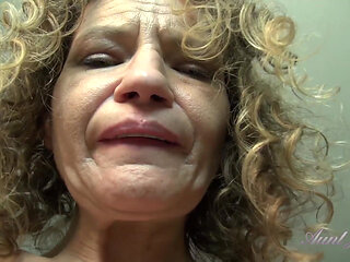 Auntjudys - Your Horny 52yo Mature Step-aunt Tia Rides Your Dick (pov)