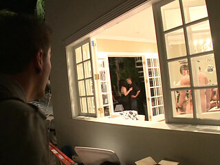 Gangbang a teen party slut!