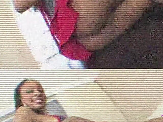 Ebony Bitch with a Big Ass Looks so Good When Taking a White Raging Manhood.