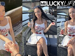 Smiling Cara and Cara's swallow xxx