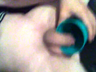 Greedily Tasting Golden Cup of My Fresh Piss