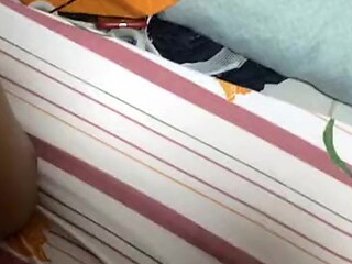 Hot Latina teen gets a grand creampie after party with big dildo and strapon