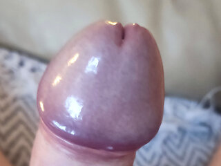 Lying in Bed and Jerking off My Cock Until I Orgasm, It's so Nice