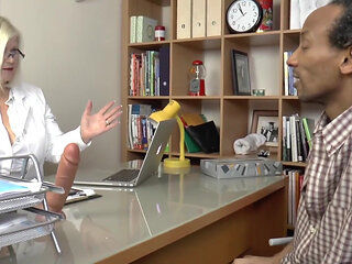 Young Man Has Sex with a Urologist in the Practice