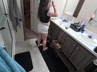 Shower Peeper Destroys PAWG