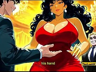 Sneaky Office Affair: Mature Wife Becomes the Prize and Gets Filled by Husbands Rival - AI GENERATED