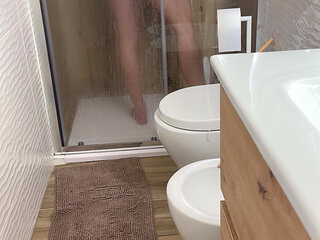 Shower at my friend's house