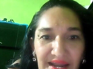 Sexy MILF Finger Ass in My Room