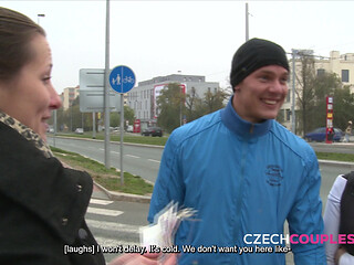 Group fuck in the city centre (Czech Couples)