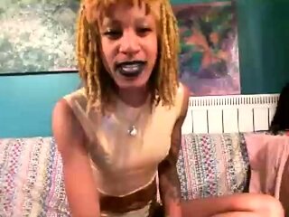 Amateur striptease and Solo masturbation