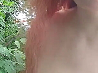 I'm a Russian Whore Wife Giving a Blowjob on the Riverbank in the City!