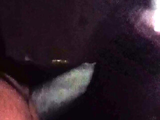 Masturbating in tent at night