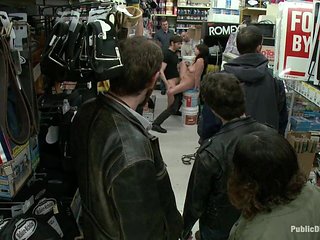 20 Year Old Slut Gets Used in a Hardware Store