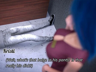 My Step-mom and I Fuck in Public Changing Room and Manager Caught Us!