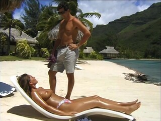 Bolivia Samsonite delivers vintage anal handjob big ass