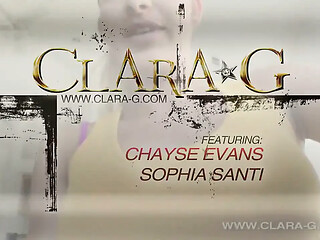 Chayse Evans and Sophia Santi, Clara G...amazing energy, amazing ass fucking , part#1