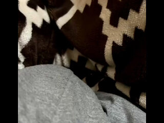 Masturbating big black cock