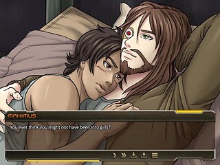 Alpha Hole Prison inmates share fuck session in French yaoi game