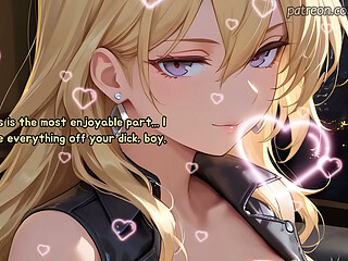 Mai Valentine wants to reward her champion with a hot sex (Sex JOI)