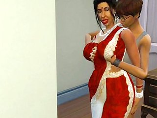 Indian Savita bhabhi enjoying sex with his daver 