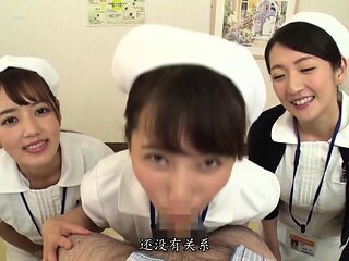 Asian schoolgirl enjoy group sex