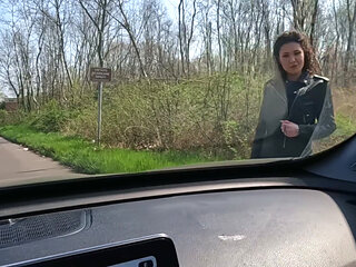 Effe Plays Street Whore and Gets Her Pussy and Ass Pounded in Motel