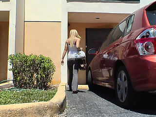 Submissive Britney Spears Lookalike Teen Destroyed by Big White Cock
