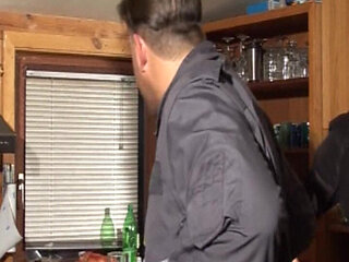 Redhead Housewife Intense Pussy Pounding Closeup