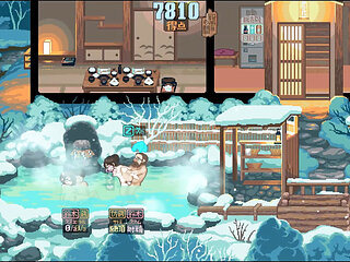 Yukiya Hot Spring the Waters of Fertility Hentai Game Ep.3 Onsen Cuckold Orgy!