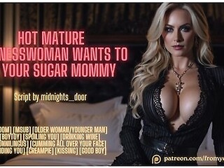 Boy Toy - Hot Mature Businesswoman Wants To Be Your Asmr Audio Roleplay