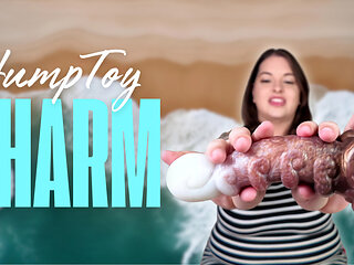 HUMPTOY CHARM DILDO REVIEW - BODY-SAFE SILICONE, NON-PHALLIC, SUCTION CUP DILDO - SYDNEY SCREAMS
