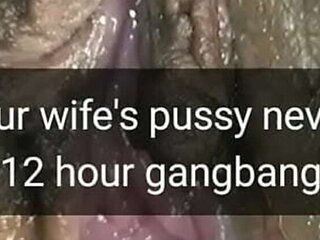 Busty Blonde MILF Cheats on Snapchat - Bareback Sex & Cuckold Captions - Milky Mari