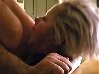 Cheating Mature Housewife Gets Fucked in Her Kitchen by Horny Neighbour