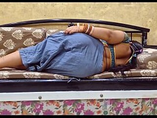 Mature Indian stepmom and young girl get it on