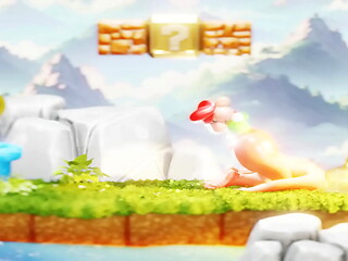 Tiny Plumber Trapped Inside Blonde Princess Butt Tries to Escape&ndash_ 3D short
