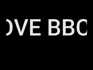 Black GF gives a footjob to gifted man with BBC