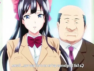 Robbie Roy Fucks Teacher in Front of Boyfriend - Anal Creampie Hentai