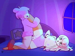 Hentai socando forte na gostosa
