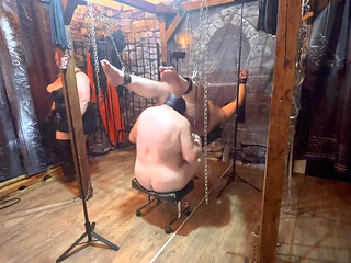 Part 3:- Booboo Gets a Bit of a Cold Treat in His Cock!