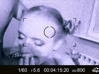 Recording in closeup with my stepdaughter