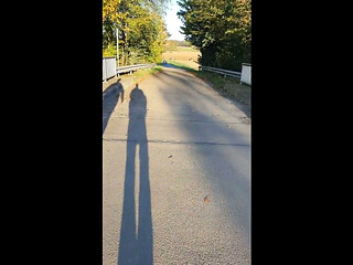 Frivolous Walk Ended with Blowjob