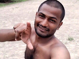 Helping handjob, handsome gay, no hands cumming