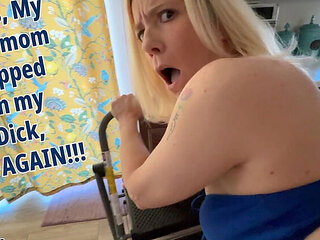 Jane Cane Stepmom POV Doggy Style Creampie - Blonde MILF Roleplay